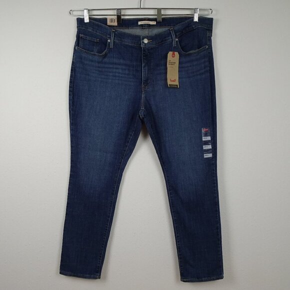 Levi's Denim - Levi's 311 Skinny Jeans Women's Plus Size 24W Blue Denim Stretch Shaping